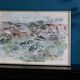 Original Swedish Modernist Oil on Canvas " Abstract field" by Erik Törning- Framed
