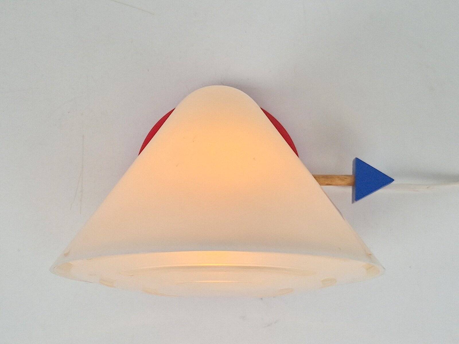 Lampes murales Stoja vintage postmodernes, années 1980, ensemble de 2