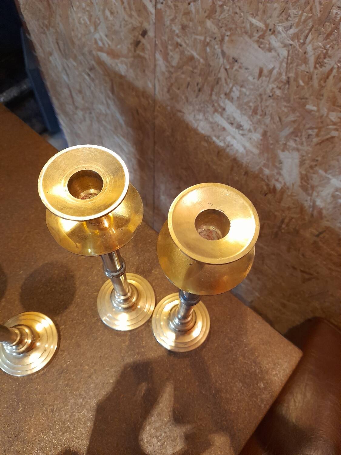 Set of 4 candle holders