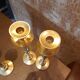 Set of 4 candle holders