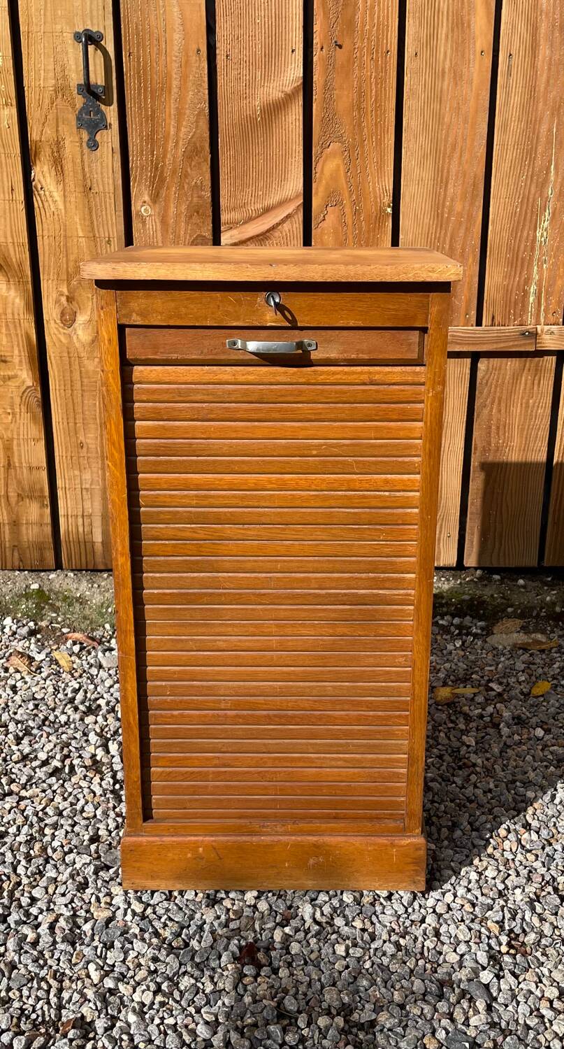 Petit classeur administratif en chêne