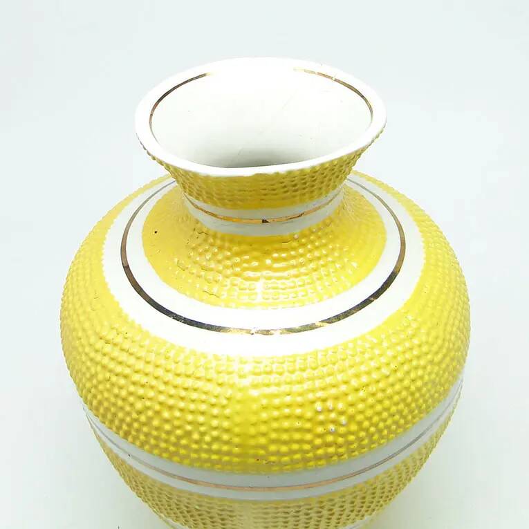 Vase, mid-century modern postmodernism, ceramics, Poland, 1970s