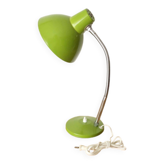 Vintage apple green desk lamp