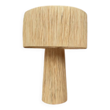 Lampe raphia naturelle 50cm