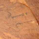 Set of 4 mismatched bistro chairs