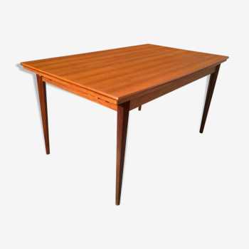 Table extensible scandinave en teck