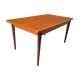 Scandinavian extendable teak table