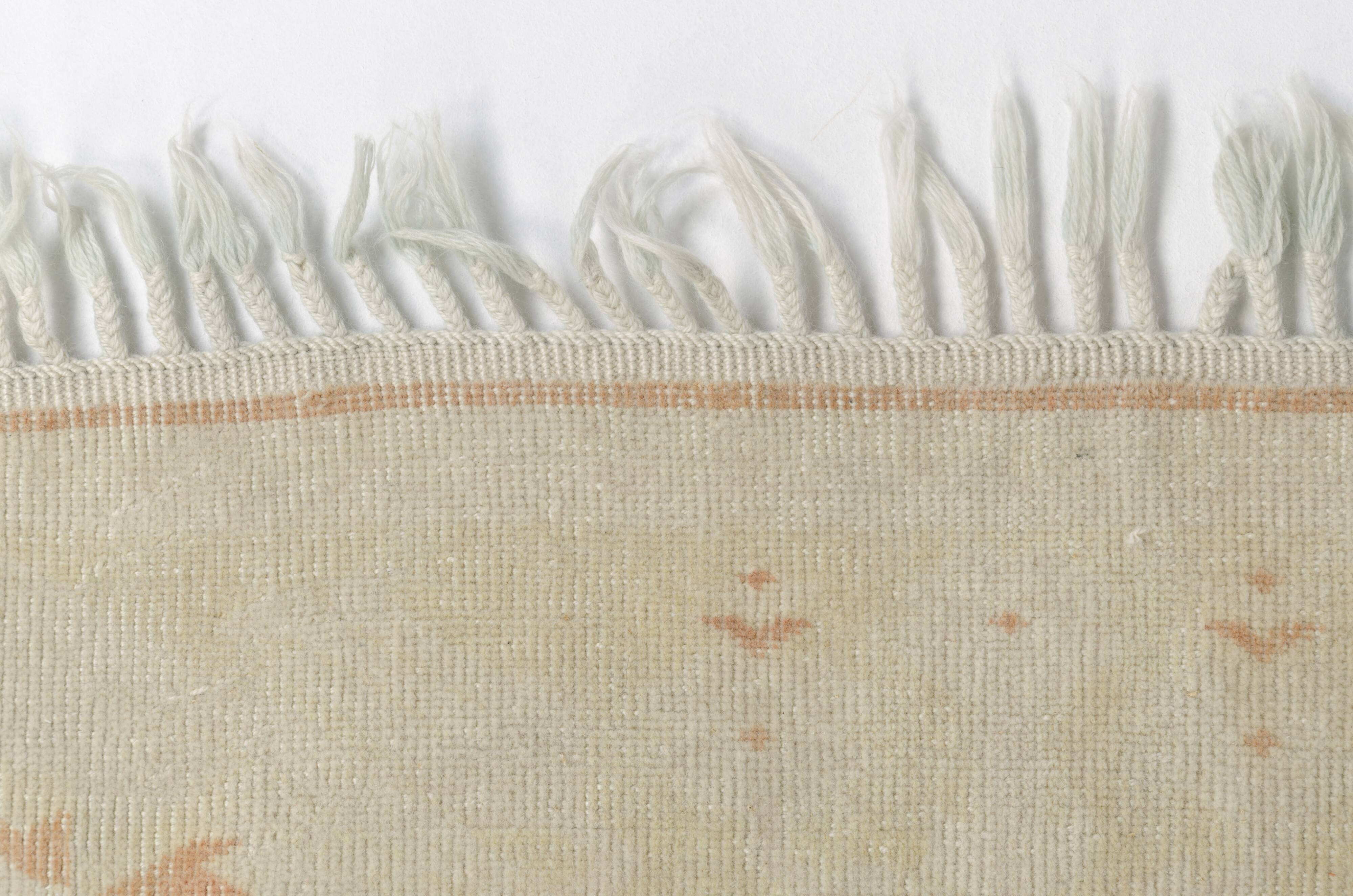 Oushak Anatolian Floral Carpet