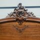 Tête de lit ancienne en bois sculpté – style Louis XV