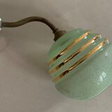 Old gooseneck wall lamp