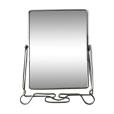 Miroir de barbier à suspendre ou à poser - 19x14cm