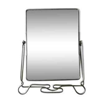 Barber's mirror to hang or lay - 19x14cm