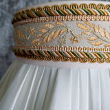 Bronze lamp and petticoats