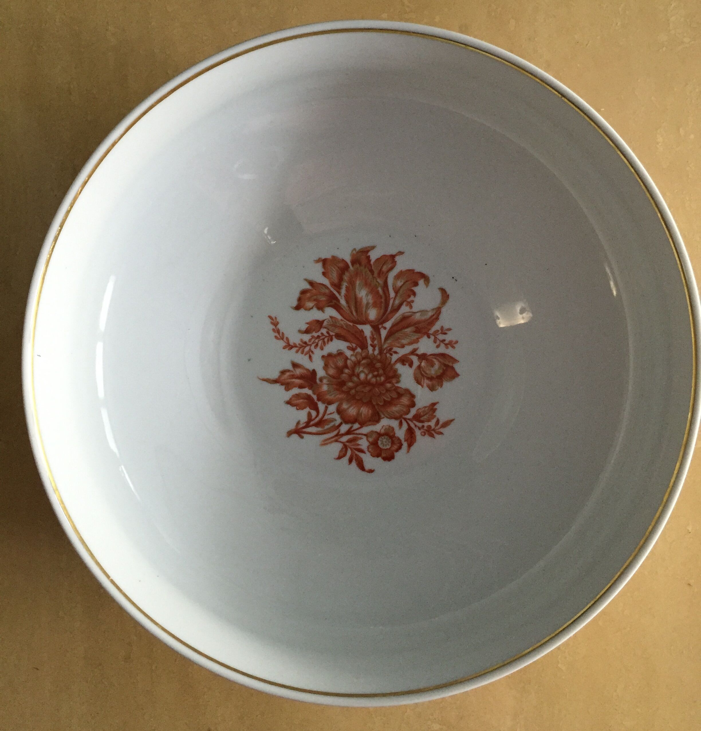 Saladier en porcelaine Bernardaud