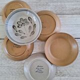 Vintage Sarreguemines stoneware plates