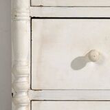 Antique white commode (c.1900) #18