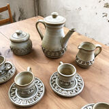 Coffee service - 6 cups Besson Vallauris