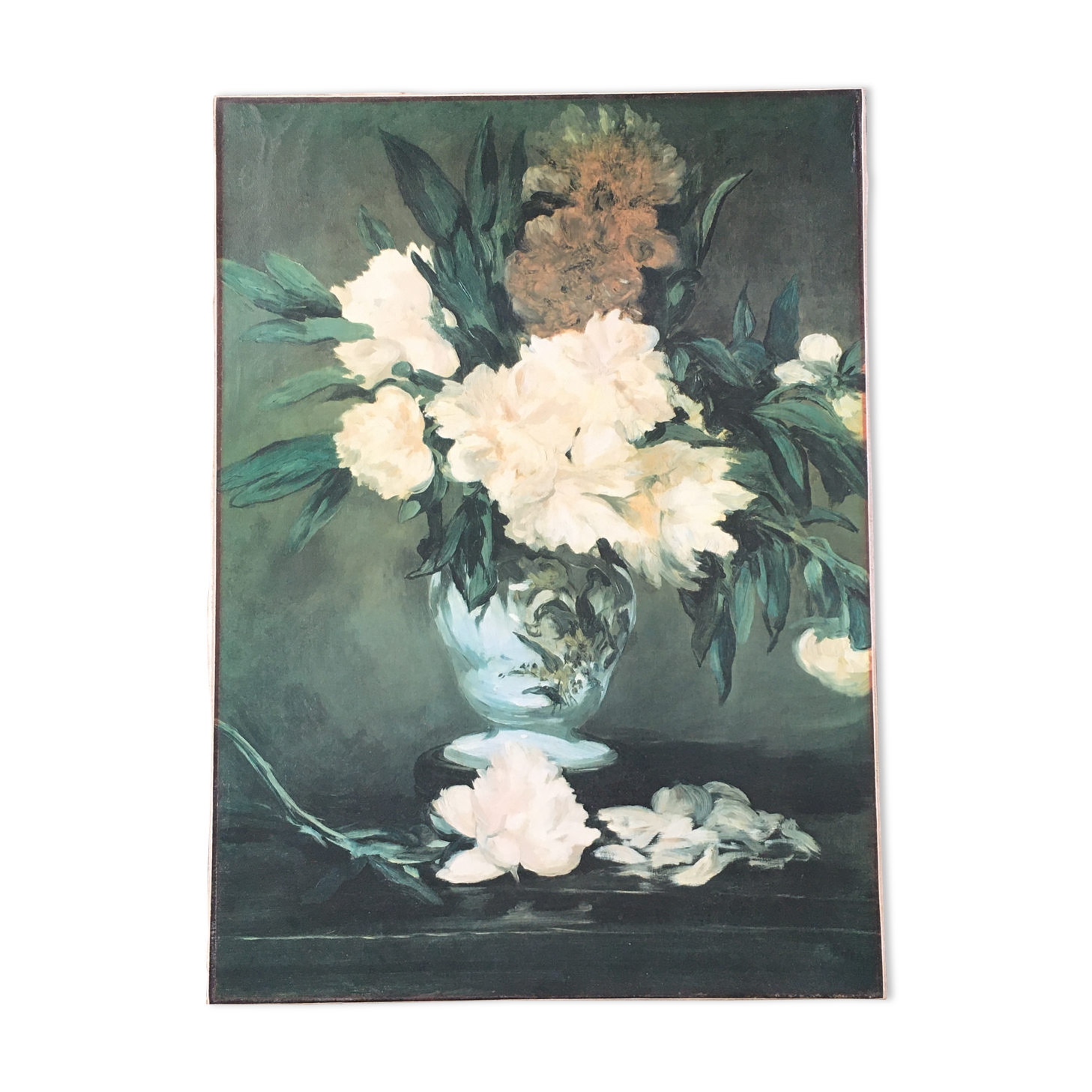 White bouquet reproduction table