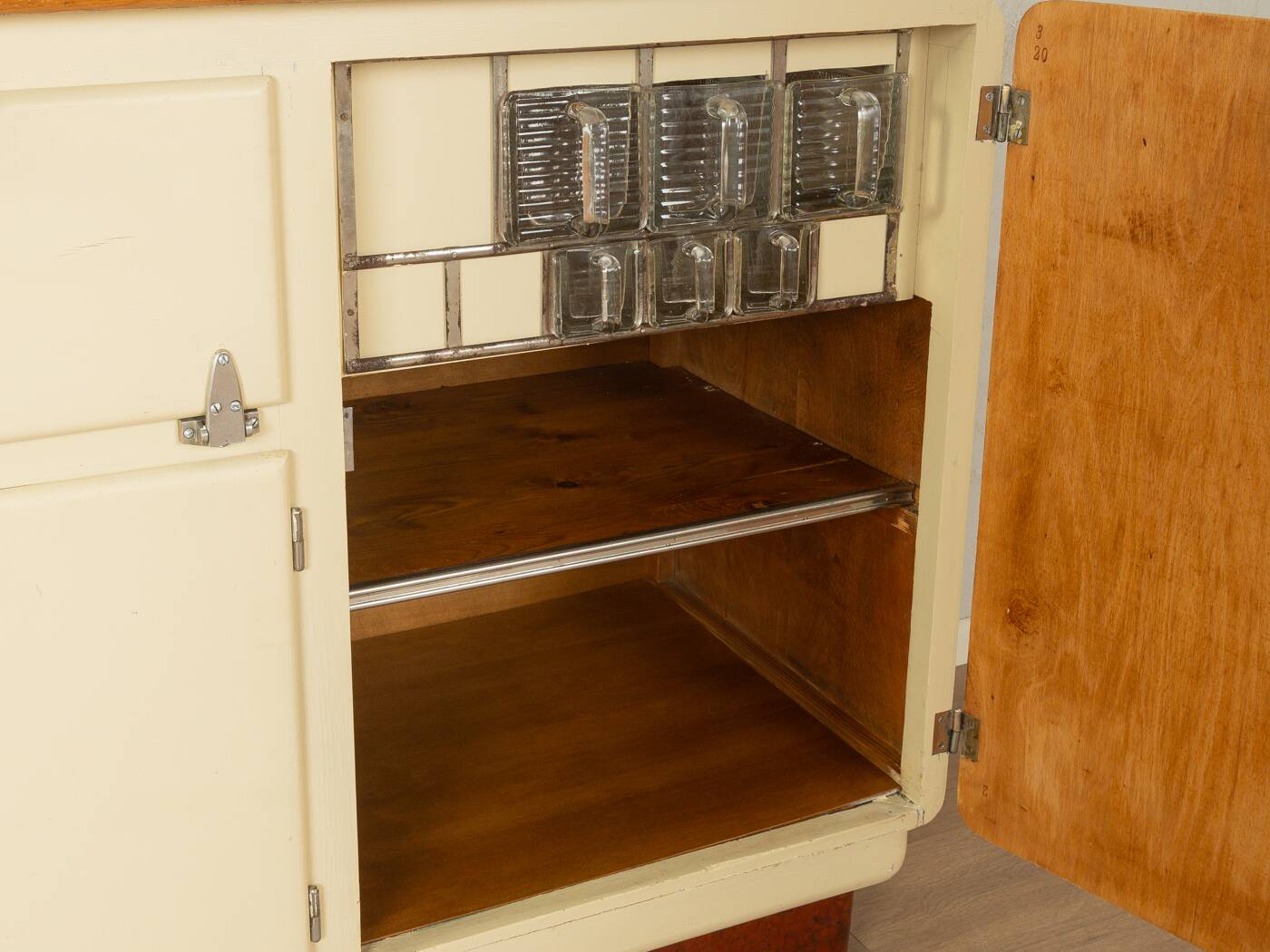 Art Déco kitchen cabinet, 1920s, vintage