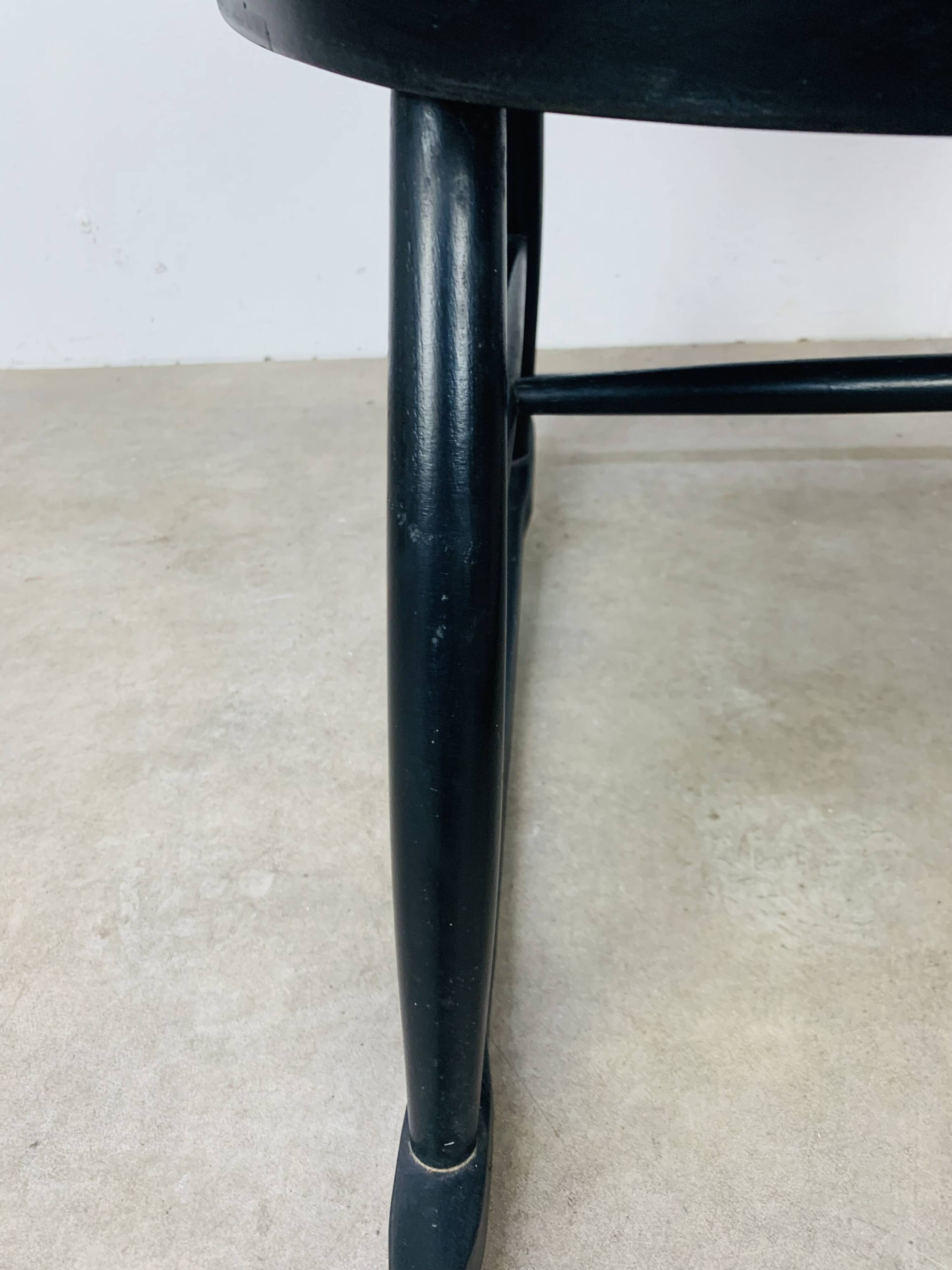 Scandinavian rocking chair in Tapiovaara style, 1960s