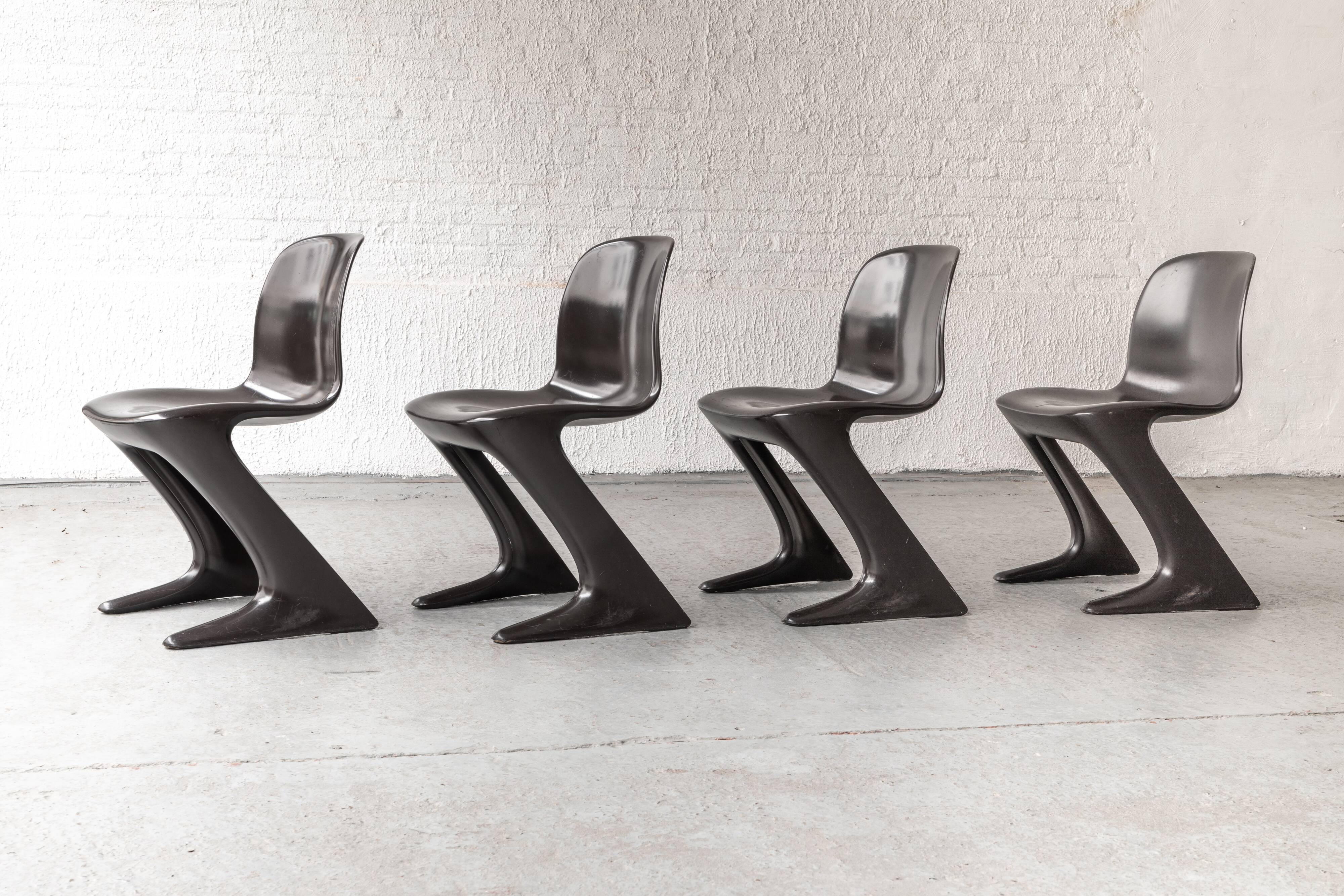 Dining chairs ‘Z-chair’ by Ernst Moeckl