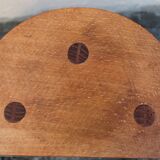 Tripod brutalist stool