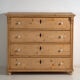 Rustic antique pine commode, Central Europe, around 1900