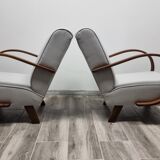Armchairs by Jindřich Halabala, set of 2