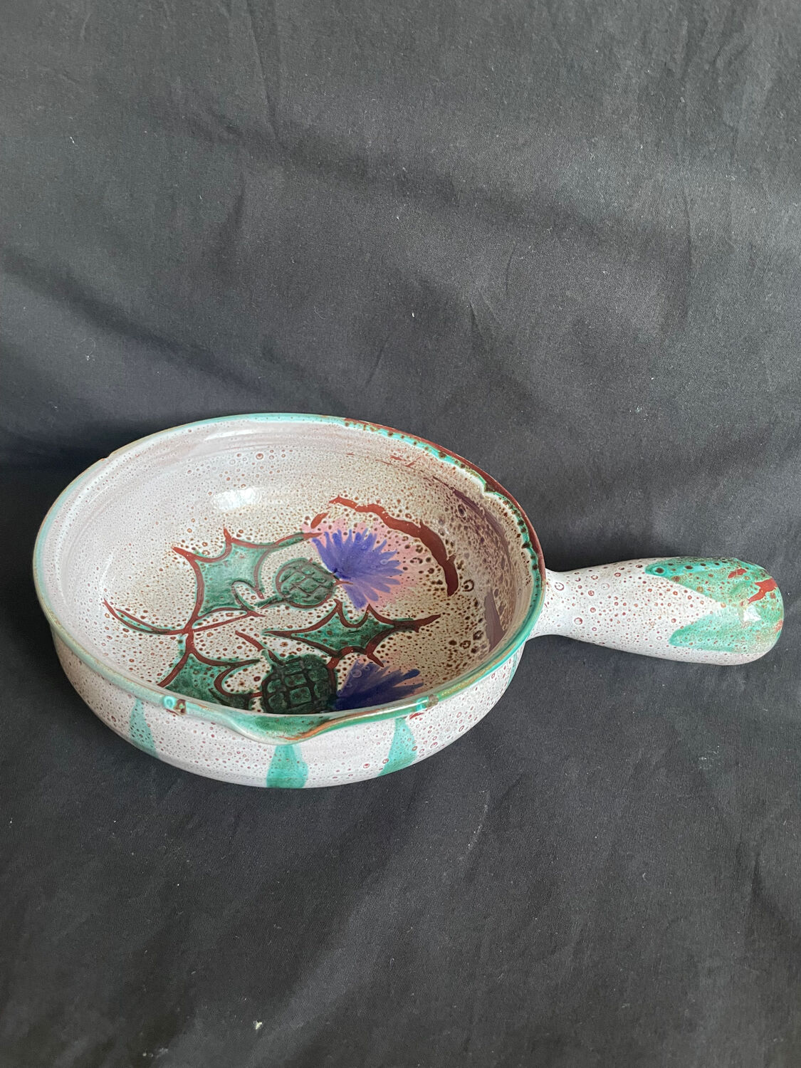 Vallauris thistle pan Etienne Daniel