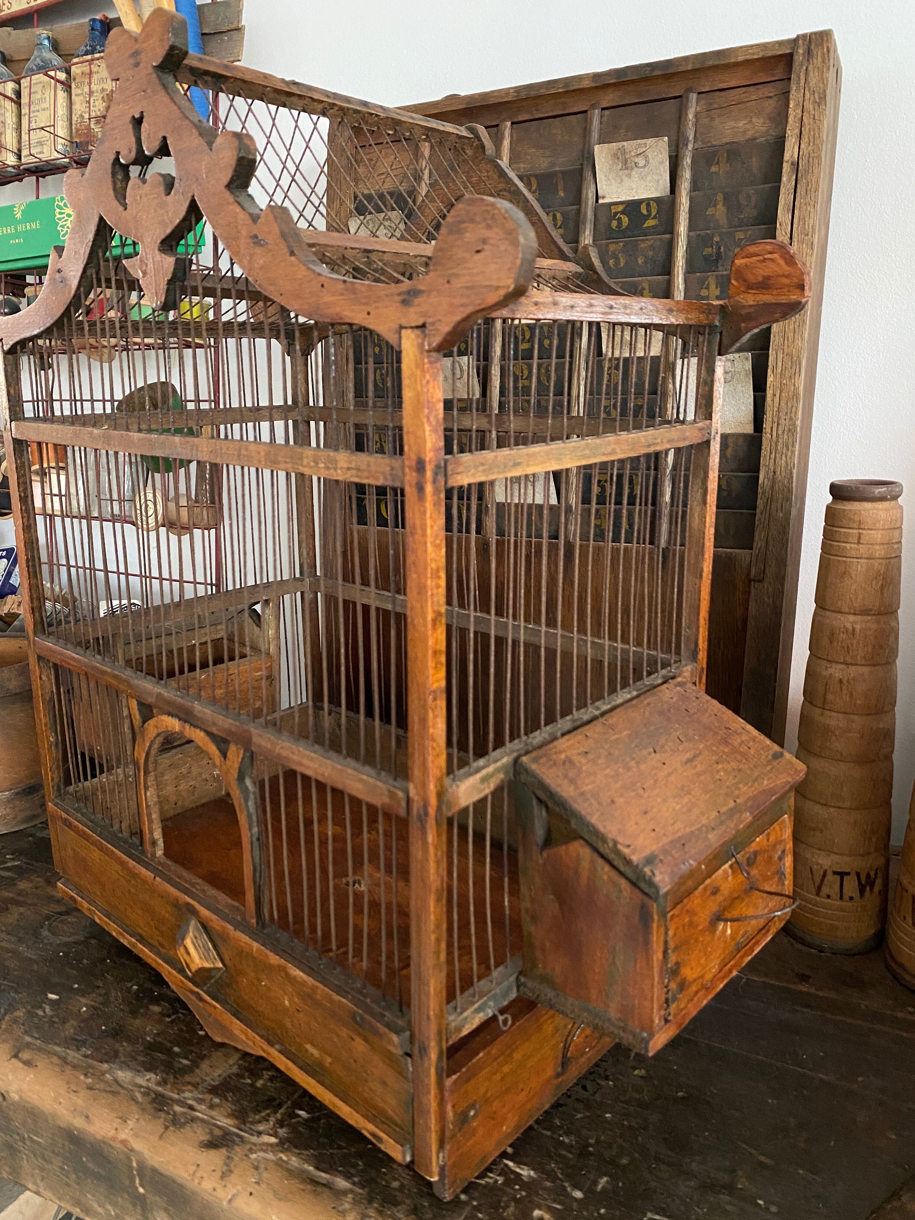 Old bird cage