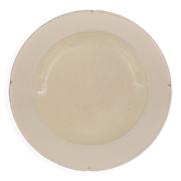 Plat creux jaune pastel Salins