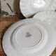 Nine fine English porcelain sweet plates