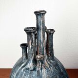 Large Fireplace Vase Studio in Brutalist Mid-Century Ceramic by Gerhard Liebenthron, 1974