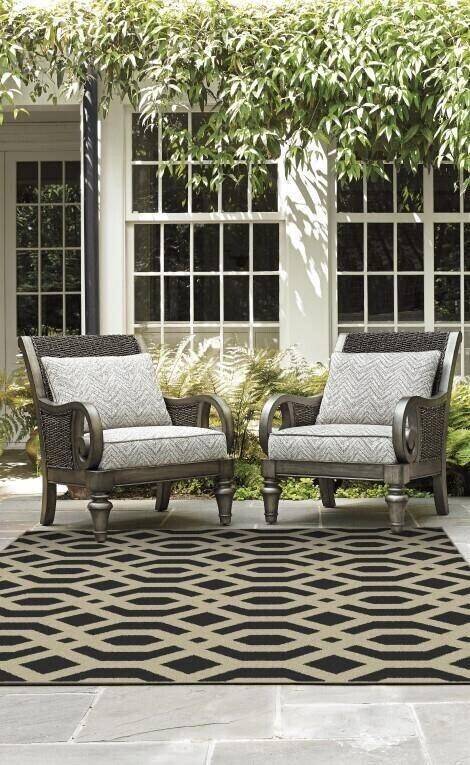 Two-tone modern home carpet