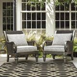 Two-tone modern home carpet