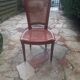 Chaise Cannes en bois sculpté style Louis XVI