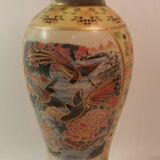 Ensemble de 3 vases japonais anciens Satsuma