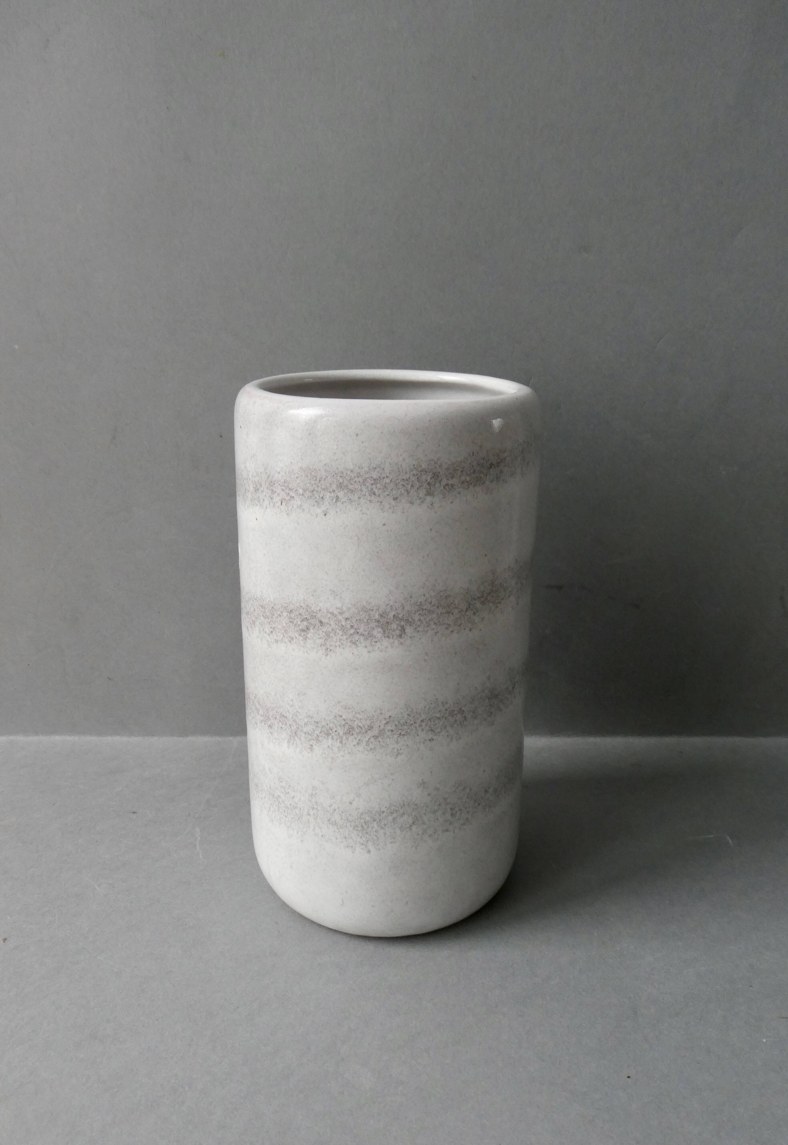 Scheurich West Germany marble effect decor vase