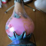 Large mushroom lamp in glass paste by Pascal GUYOT
