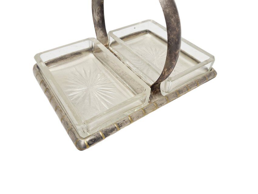 Service à dessert Art Déco de Henneberg, Pologne, années 1930