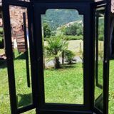 Dressmaker's cabinet with beveled triptych mirrors. (Mirror cabinet)