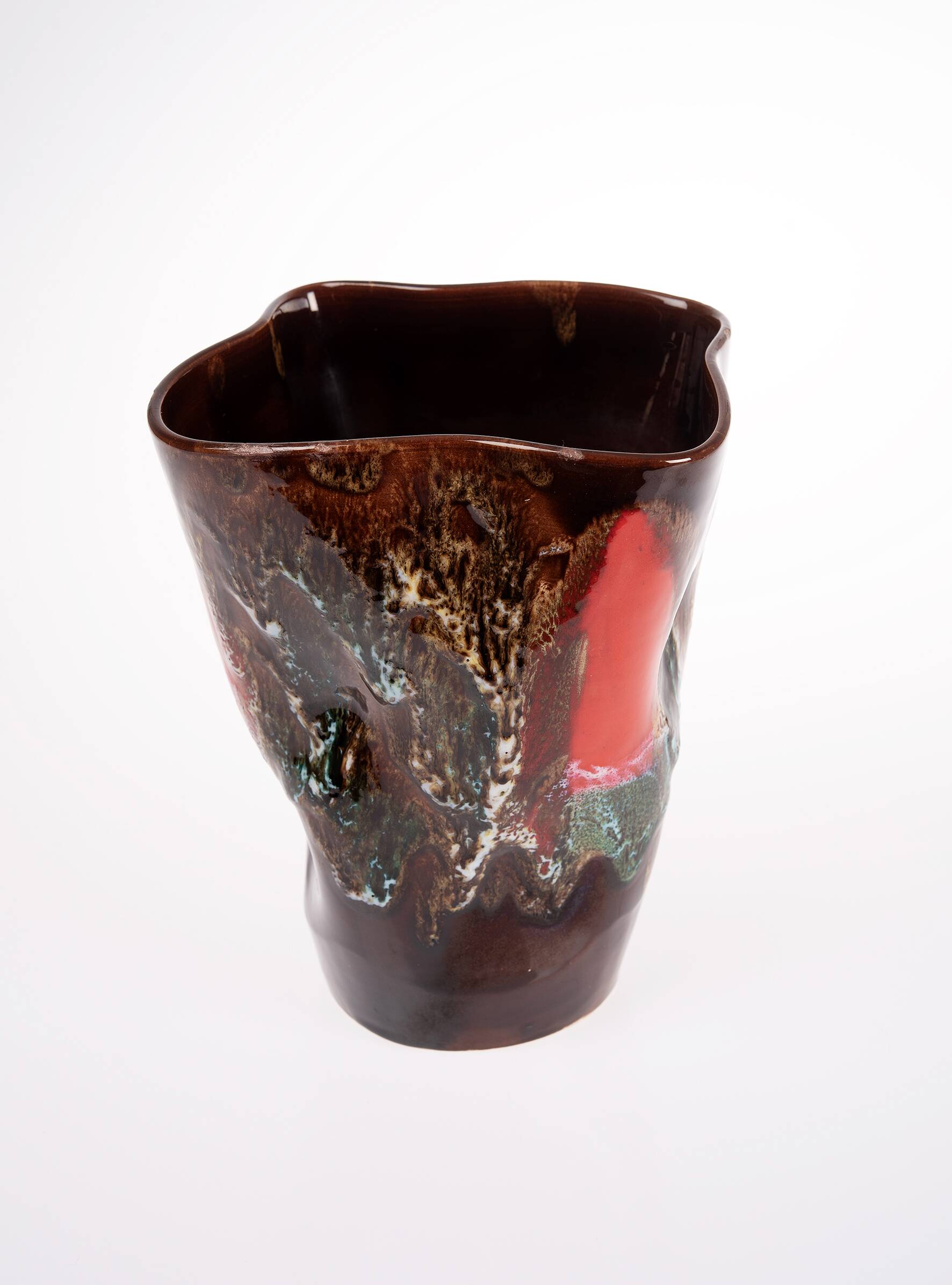Vase en terre cuite, original de vallauris