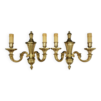 Pair of Louis XVI style sconces