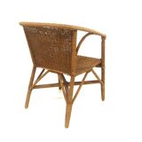 Vintage rattan armchair, Sweden, 1950