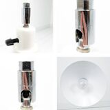 Lampe de bureau vintage scandinave – métal noir, orientable