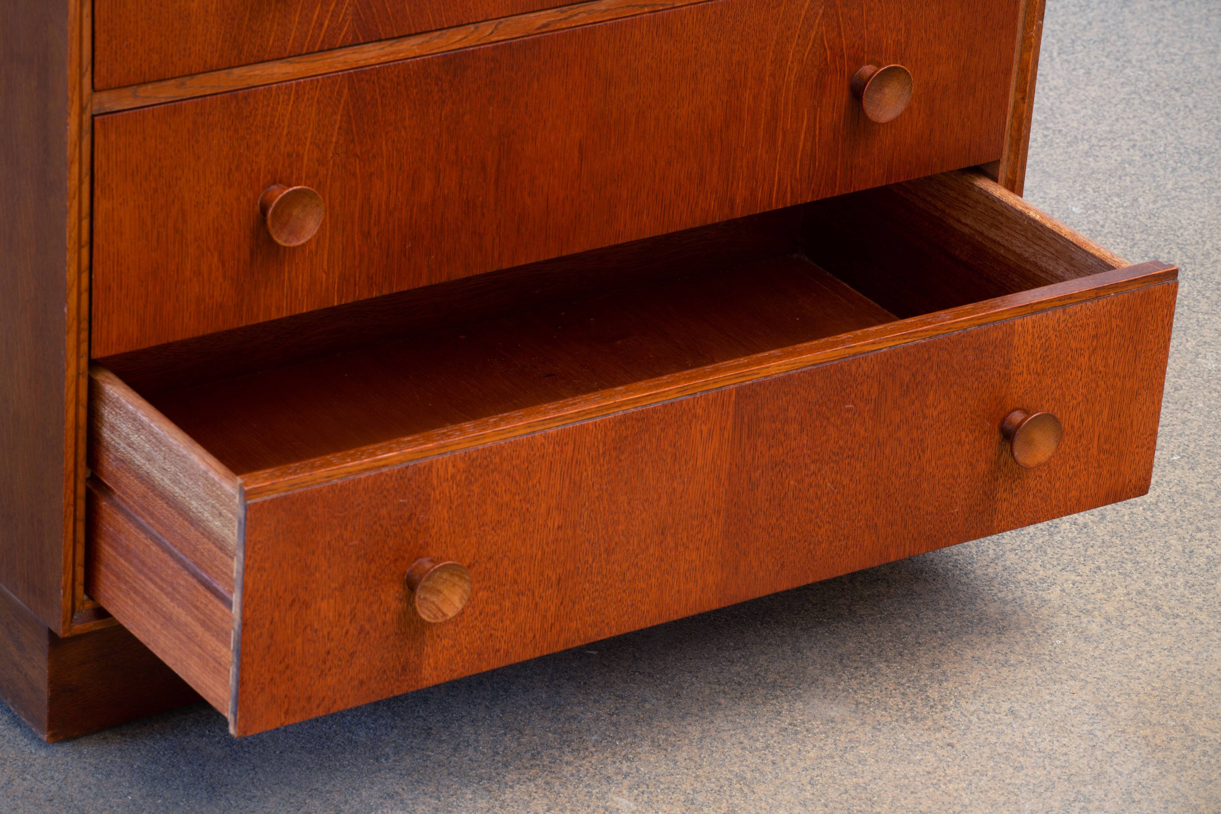 Scandinavian chest of drawers  vintage 1960