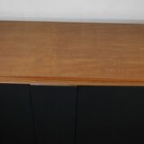 mahogany and black arbus sideboard