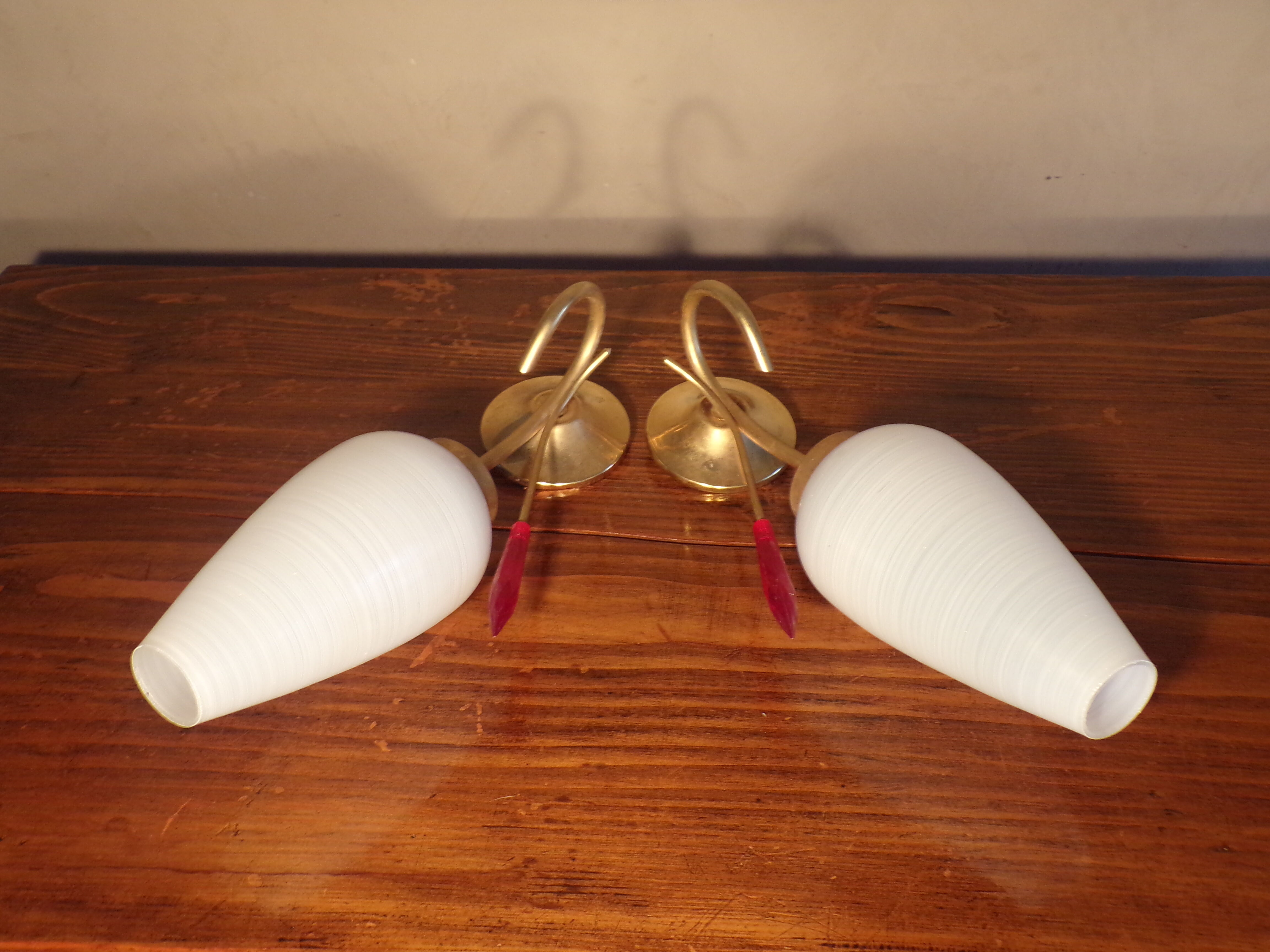 Pair of vintage wall light