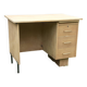 Desk 3 drawers 1 shelf year 60 vintage raw wood
