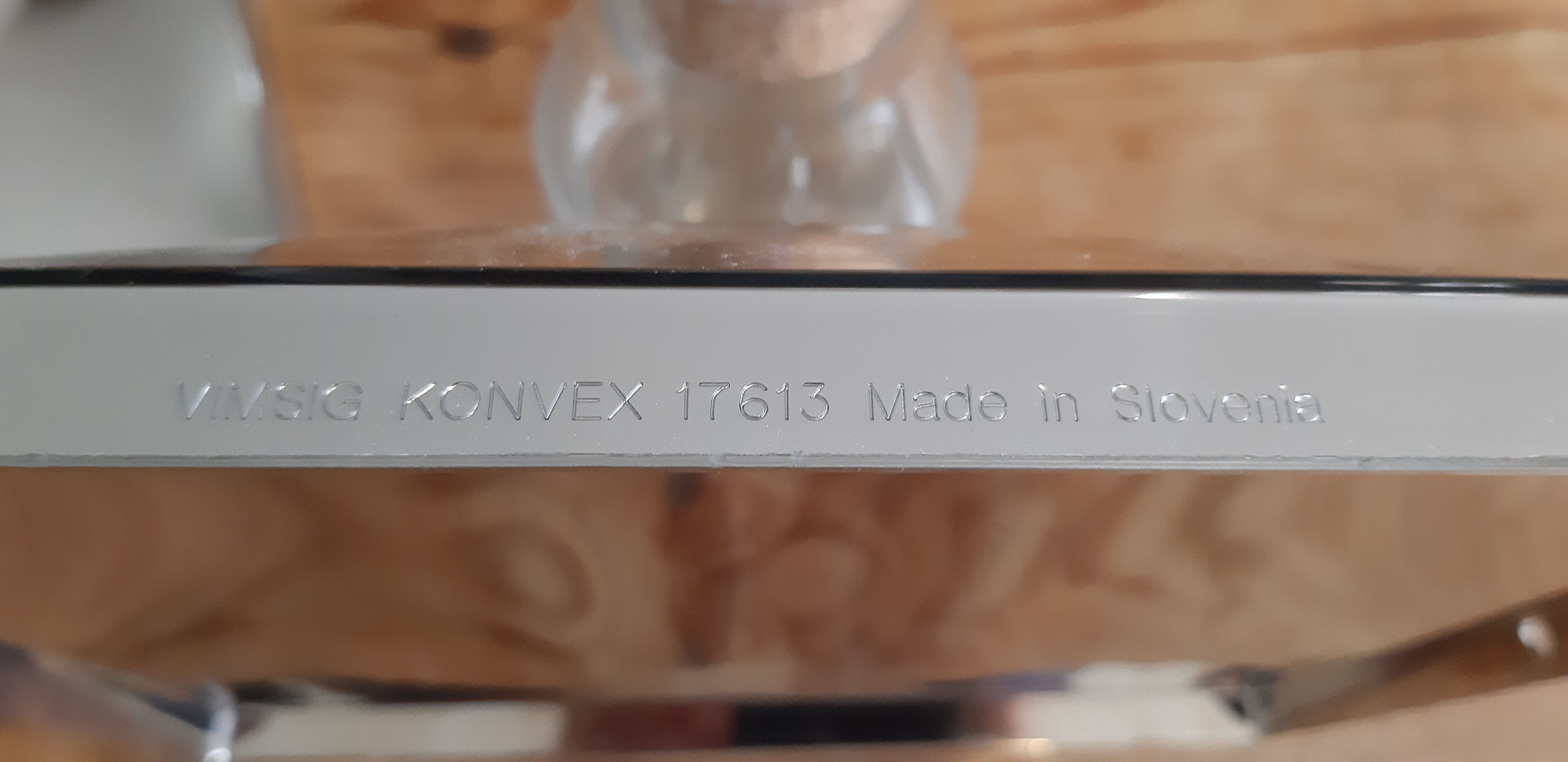 Pair of vintage mirrors made in slovenia